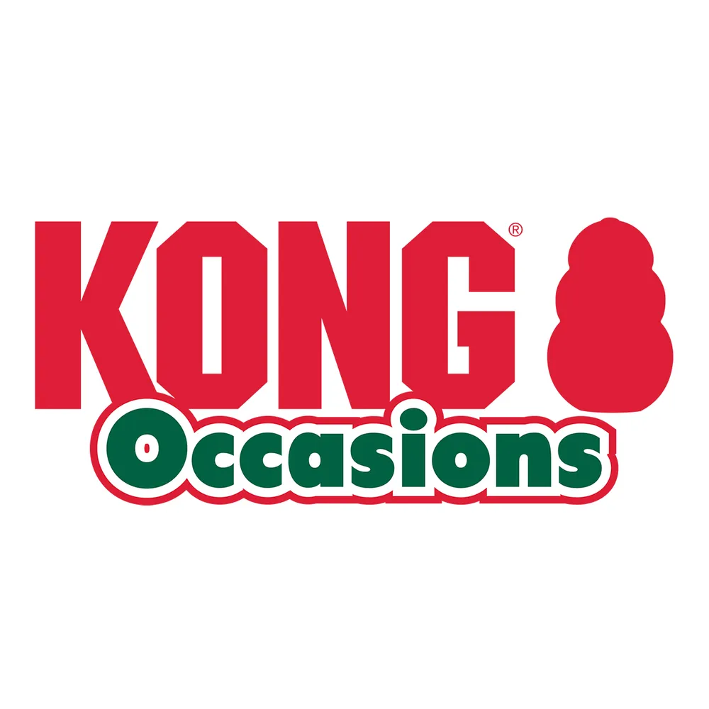 KONG Holiday Occasions Balls 4-pack M - jule hundelegetøj